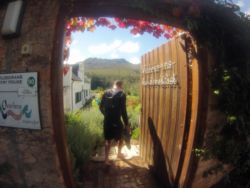 Entrance to our secret garden