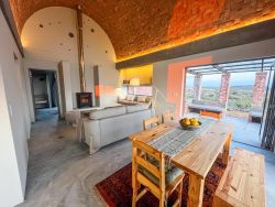 The Hare unit: open plan living area