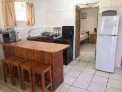 Open plan kitchen & lounge